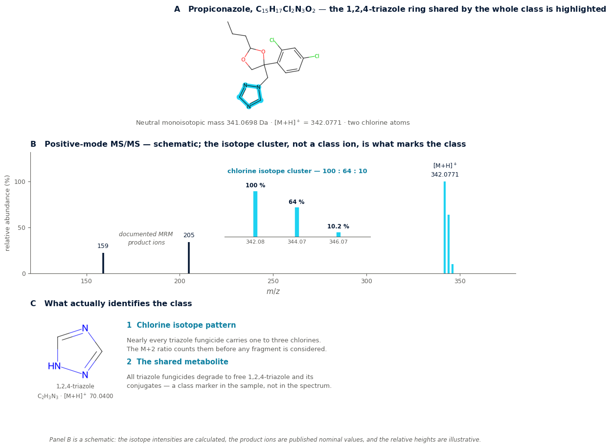 Triazole Fungicides in LC-MS: A Class Without a Class Ion